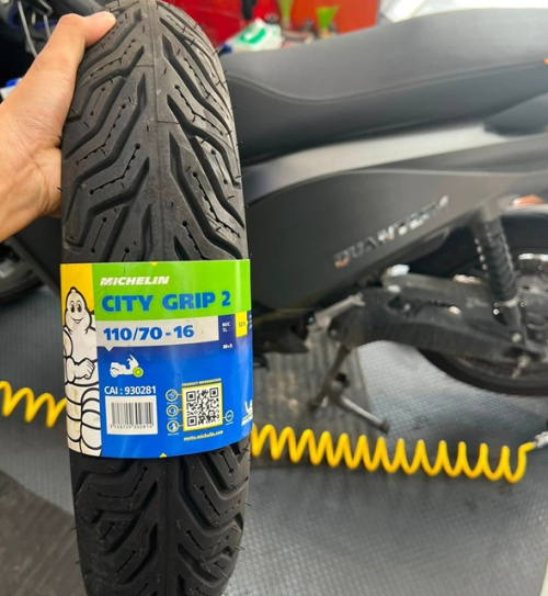 Vỏ Michelin City Grip 2 size 110/70-16