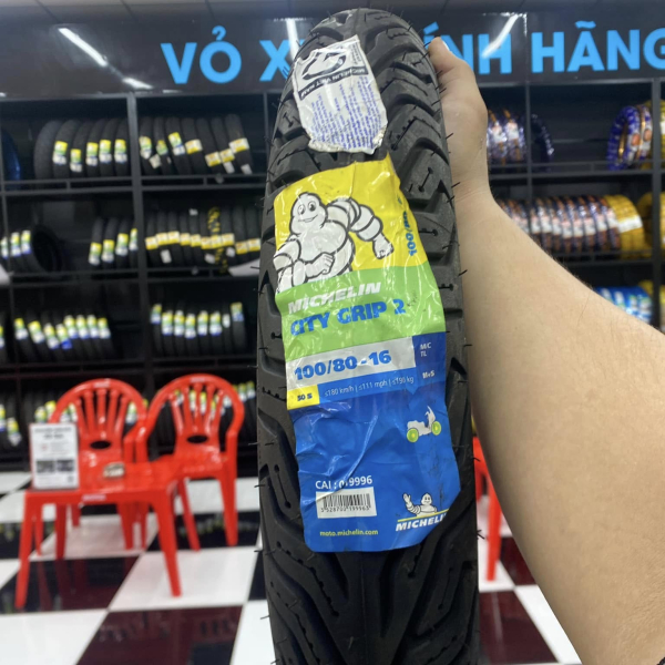 Vỏ Michelin City Grip 2 size 100/80-16