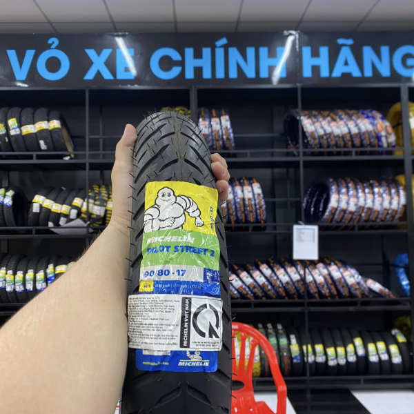 Vỏ Michelin Pilot Street 2 size 90/80-17