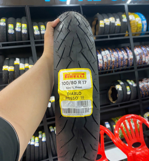 Vỏ Pirelli 100/80-17 Diablo Rosso III