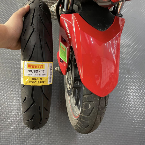 Vỏ Pirelli 90/80-17 Diablo Rosso Sport