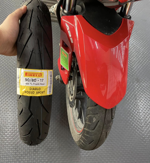 Vỏ Pirelli 90/80-17 Diablo Rosso Sport