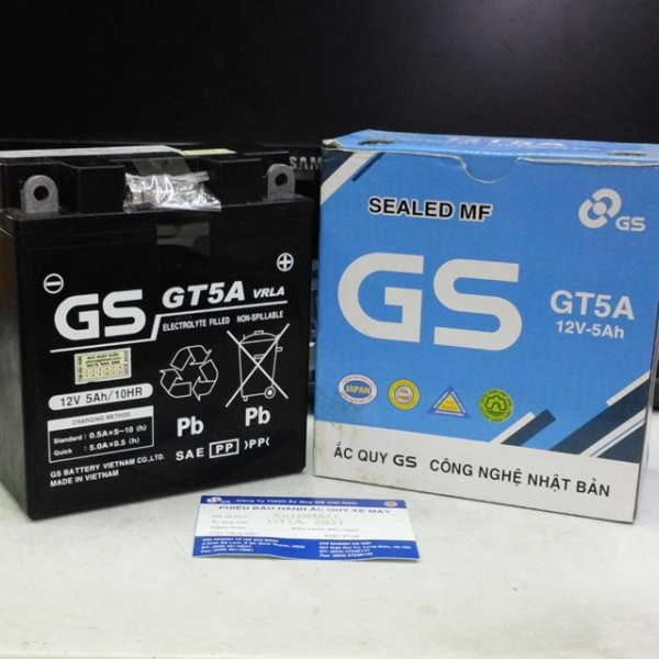 Bình ắc quy GS GT5A