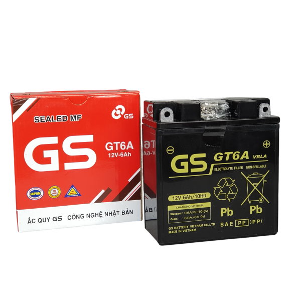 Bình ắc quy GS GT6A