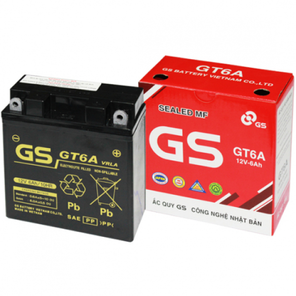Bình ắc quy GS GT6A