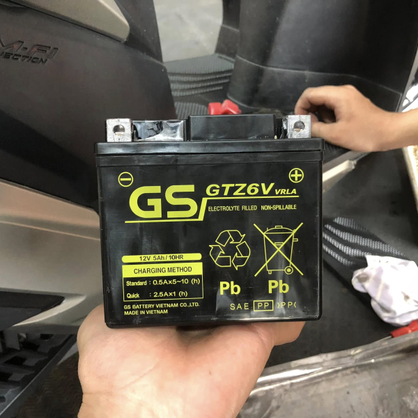 Bình ắc quy GS GTZ6V