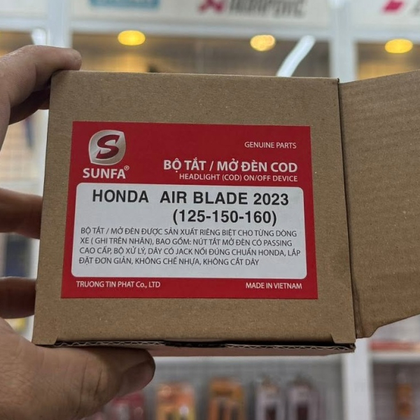 Bộ công tắc đèn Sunfa cho AirBlade 125/160 đời 2022 - 2025