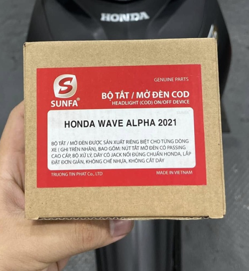 Bộ công tắc đèn Sunfa cho Honda Wave A, Blade