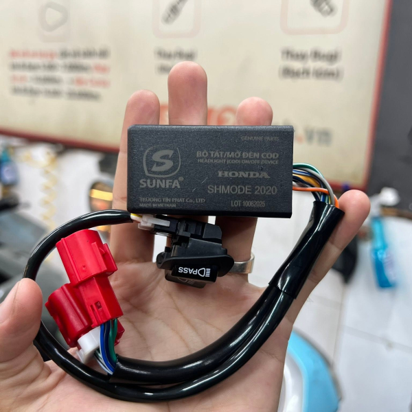 Bộ công tắc đèn Sunfa cho SH Mode 2020 - 2024