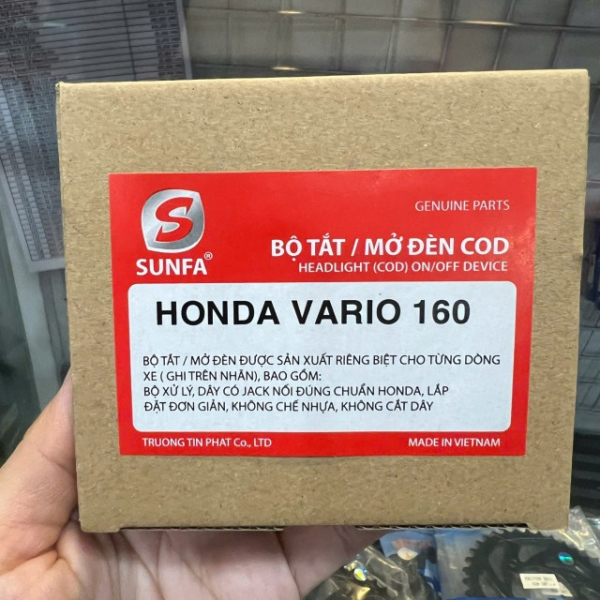 Bộ công tắc đèn Sunfa cho VARIO 160, CLICK 160