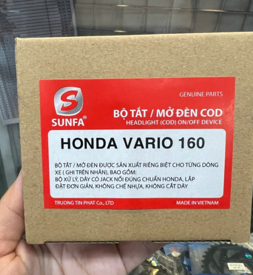 Bộ công tắc đèn Sunfa cho VARIO 160, CLICK 160
