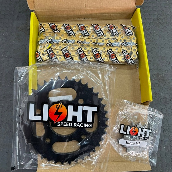 Bộ Nhông sên dĩa Light cho Satria, Raider