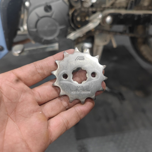 Bộ nhông sên dĩa Pro-Bike cho Wave, Dream 14T - 36T- Sên 428S 108L (sên tán đúc)