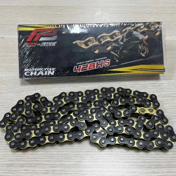 Bộ nhông sên dĩa Pro-Bike tán đúc vàng đen cho Exciter 155 (46T) 428HS