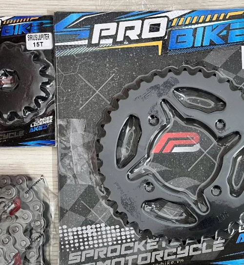 Bộ nhông sên dĩa Pro-Bike cho Sirius 15T - 36T- Sên 428 