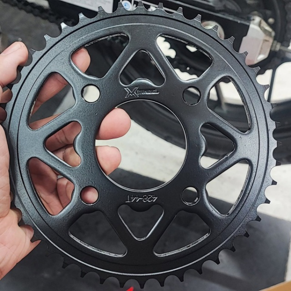 Bộ nhông sên dĩa X1R cho Winner (122L, Đen)