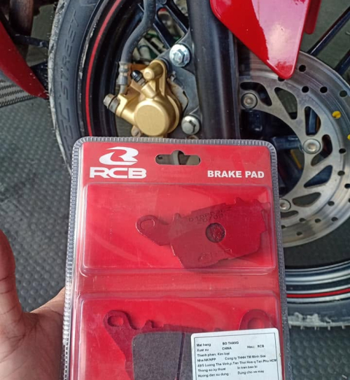 Bố thắng đĩa trước RCB cho Exciter 150/155, NVX chính hãng