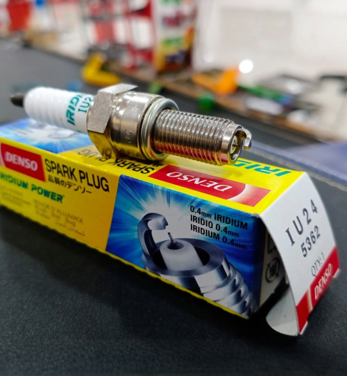 Bugi Denso IU24 Exciter, Raider, Vario, SHVN, Liberty, Vespa LX