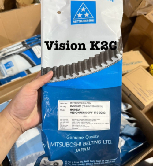 Dây curoa Mitsuboshi Vision, Scoopy 110 (MVSB0036)