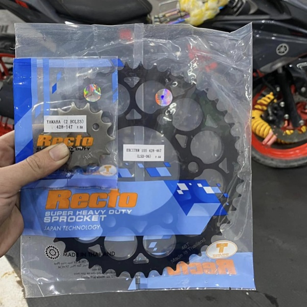Dĩa Recto 46T cho Exciter 155 chính hãng