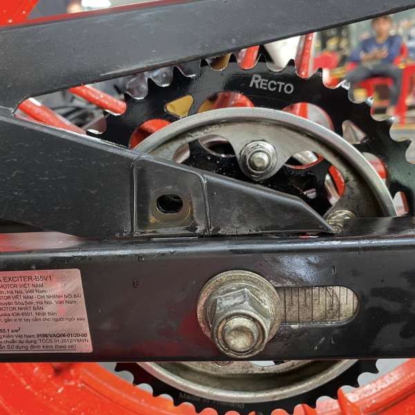 Dĩa Recto 46T cho Exciter 155 chính hãng