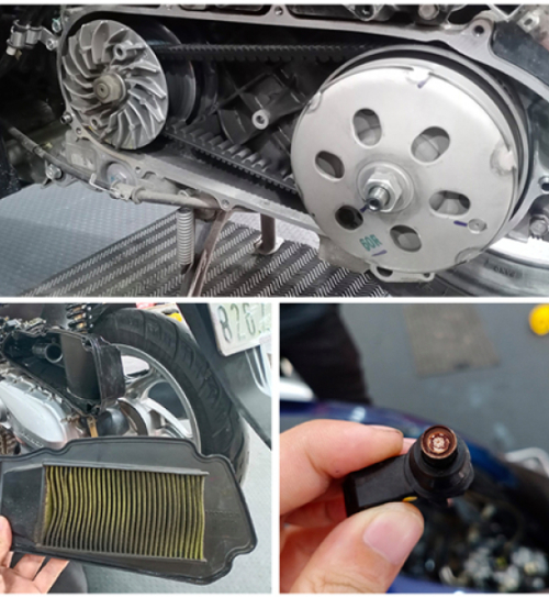Gói bảo dưỡng xe tay ga tiêu chuẩn 10 bước