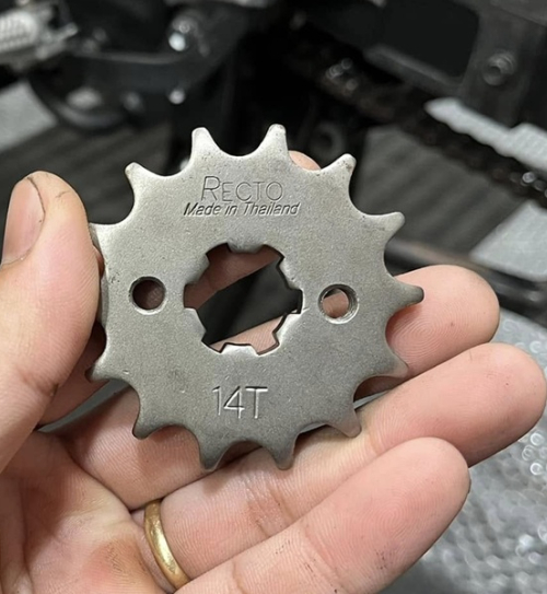 Nhông Recto 14T cho Raider, Satria chính hãng
