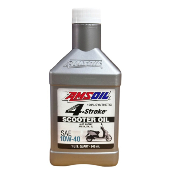 Nhớt Amsoil 10W40 Scooter 4 Stroke 946ml