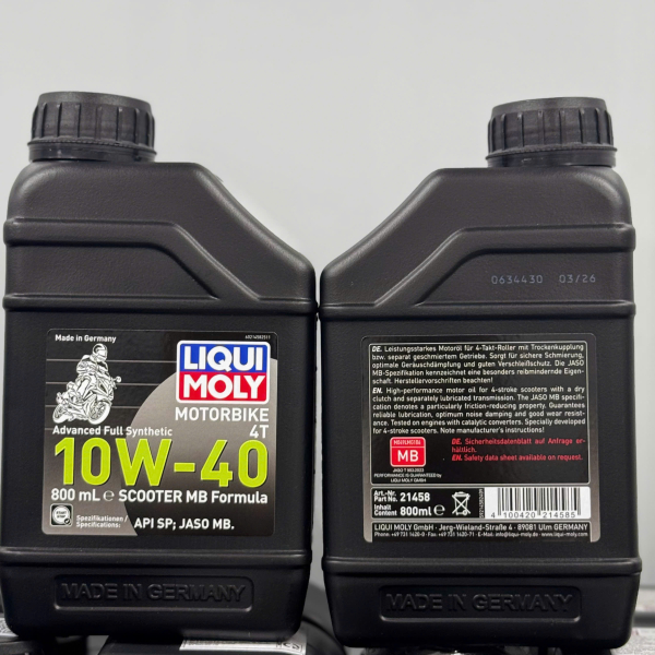 Nhớt Liqui Scooter Formula 10W40 0.8L