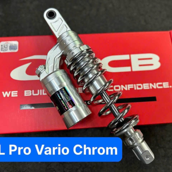 Phuộc RCB Flow Pro cho Vario, Click màu crom chính hãng