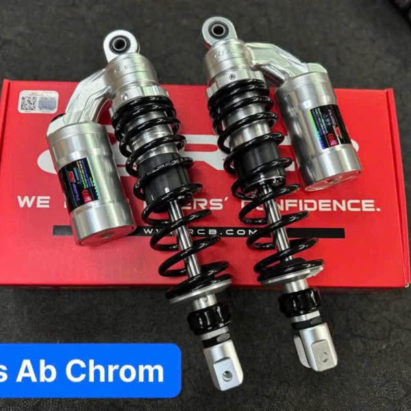 Phuộc RCB Flow S cho Air Blade màu Crom
