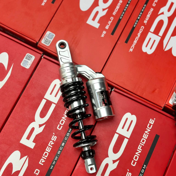 Phuộc RCB Flow S cho Vario, Click 125/150 màu crom chính hãng