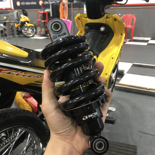 Phuộc RCB M2 ty vàng cho Exciter 135 chính hãng