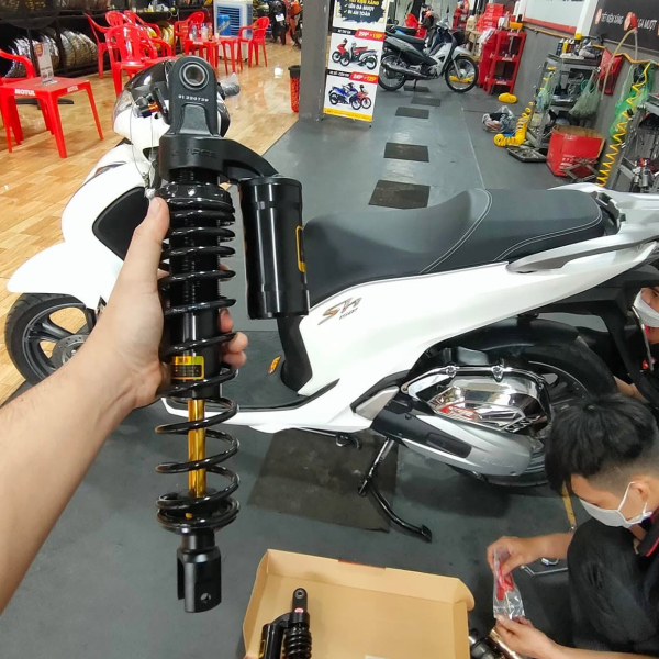 Phuộc RCB MB2 ty vàng cho SHVN chính hãng