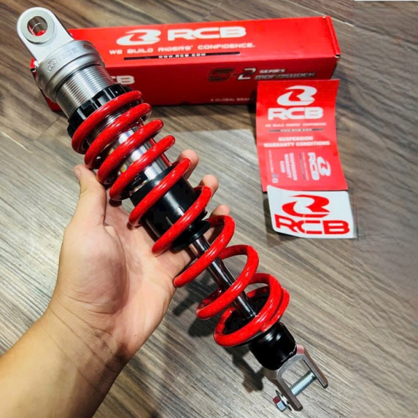 Phuộc RCB S2 ty trắng cho Vario, Click, Vision, Lead, Sh Mode,...