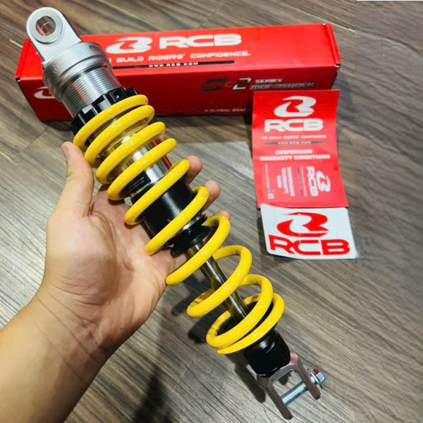 Phuộc RCB S2 ty trắng cho Vario, Click, Vision, Lead, Sh Mode,...