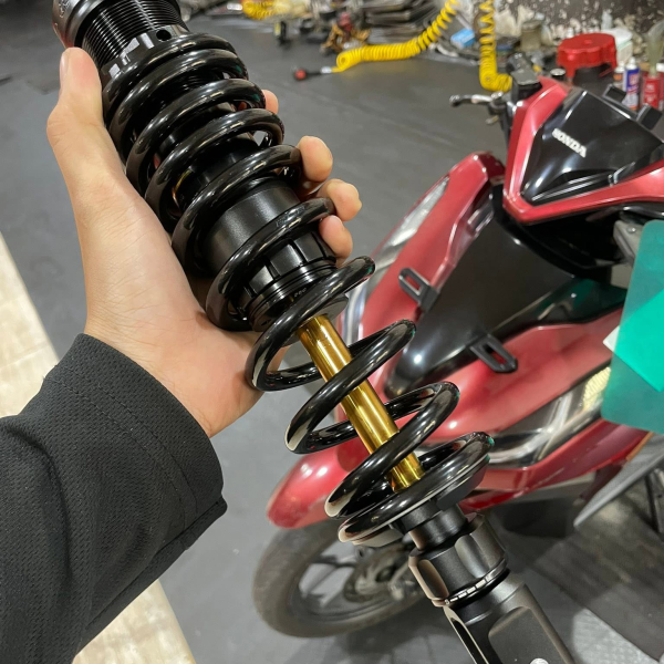 Phuộc RCB S2 ty vàng cho Vario, Click, Vision, Lead...