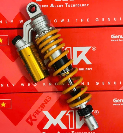 Phuộc X1R X02 bình dầu trên cho Vario 125/150 chính hãng