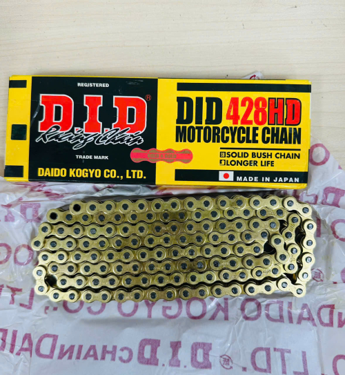 Sên vàng DID 10 ly 428HD 130 mắc chính hãng