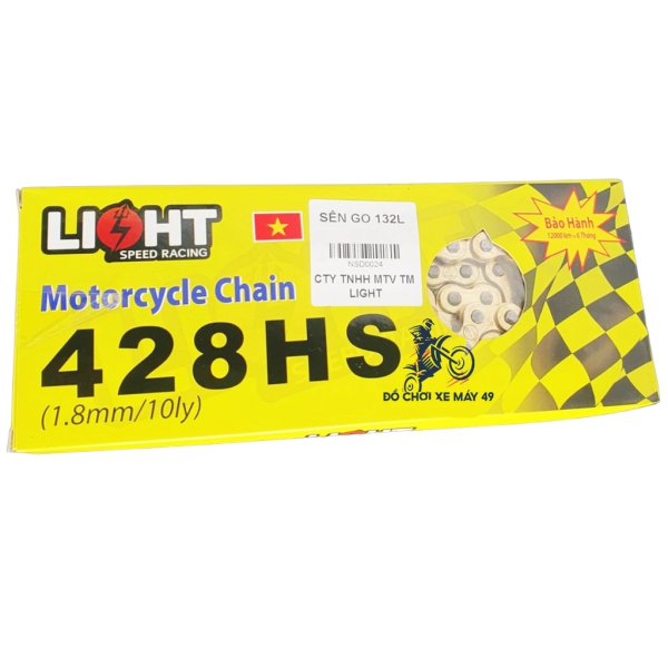Sên vàng Light 428HS 132 mắc 10ly