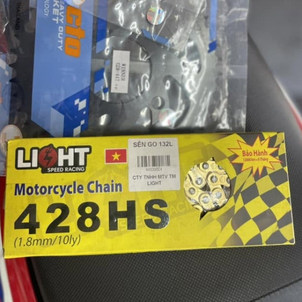 Sên vàng Light 428HS 132 mắc 10ly