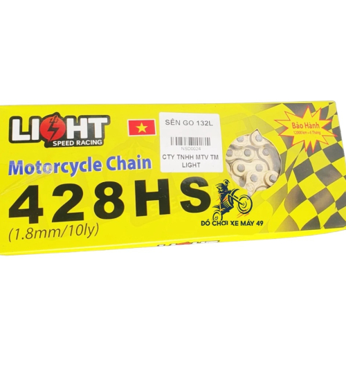 Sên vàng Light 428HS 132 mắc 10ly