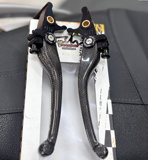 Tay thắng Carbon cho Honda SH 2 thắng đĩa SH 125/150i, SH300i, SH350i,....