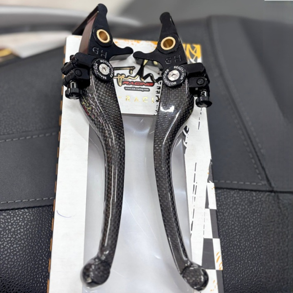 Tay thắng Carbon cho Honda SH 2 thắng đĩa SH 125/150i, SH300i, SH350i,....