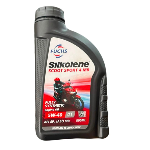 Nhớt Fuchs Silkolene Scoot Sport 4 5W40 0,8L