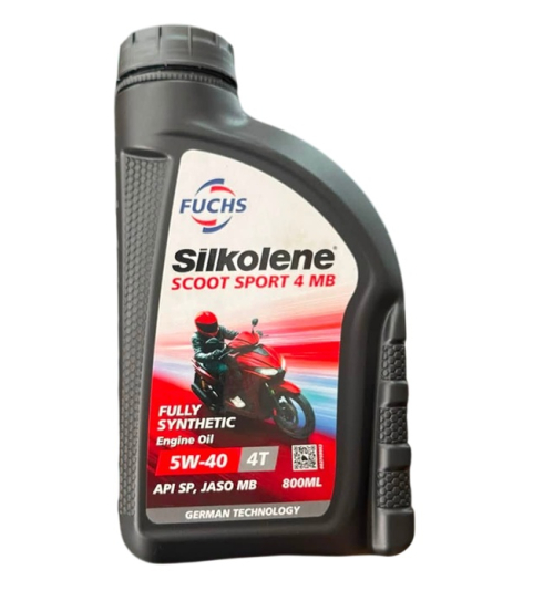 Nhớt Fuchs Silkolene Scoot Sport 4 5W40 0,8L