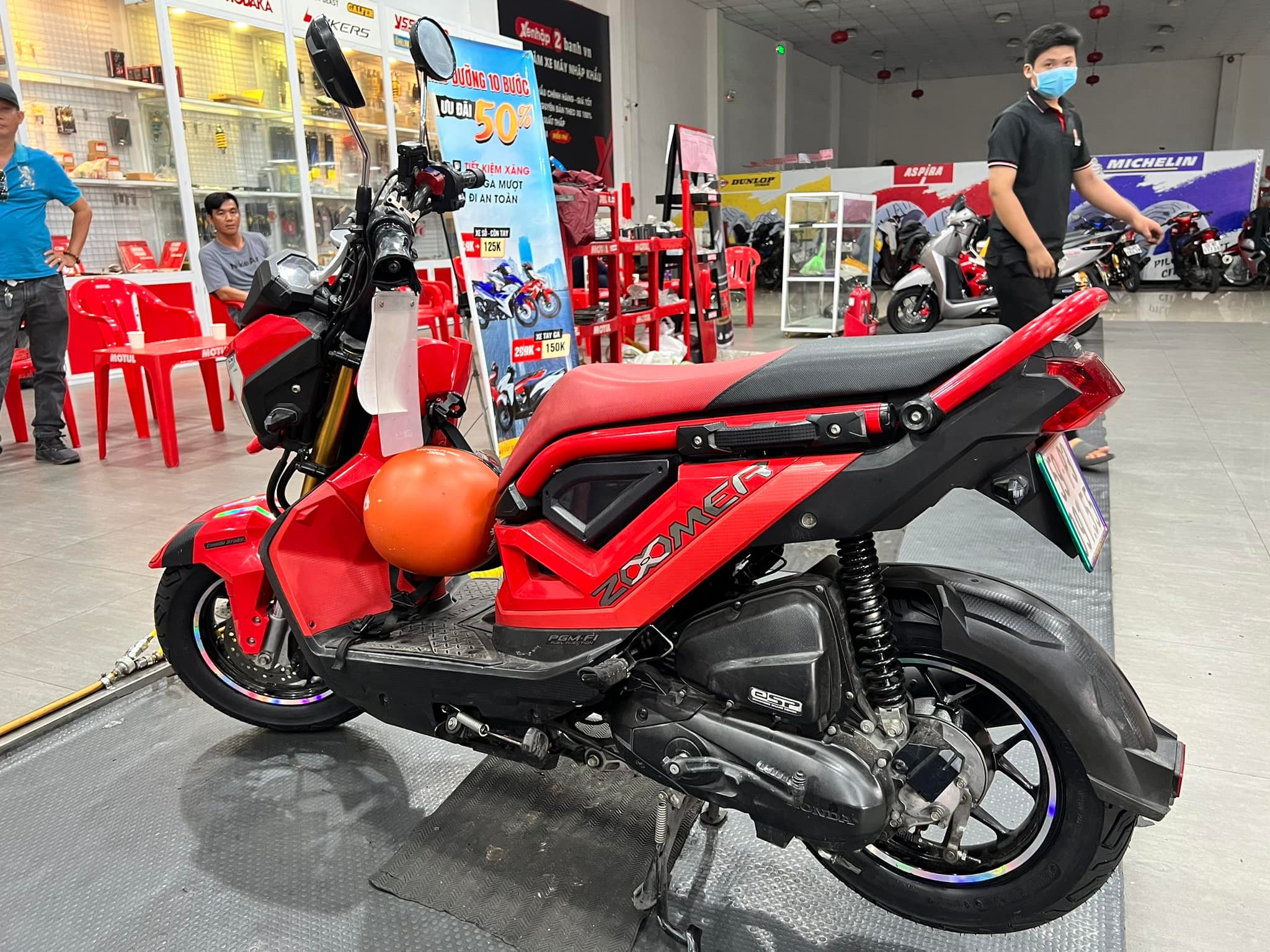 vỏ xe zoomer x
